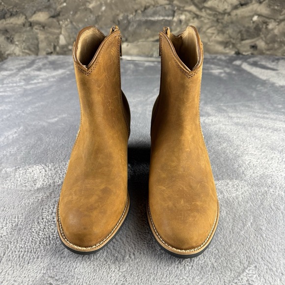 Twisted X® Women's 8 B Western Fashion Bootie w/ CellSole® in Oiled Saddle/Tan - Picture 2 of 7